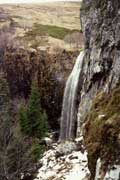 Auvergne Cascade dans le massif du Sancy